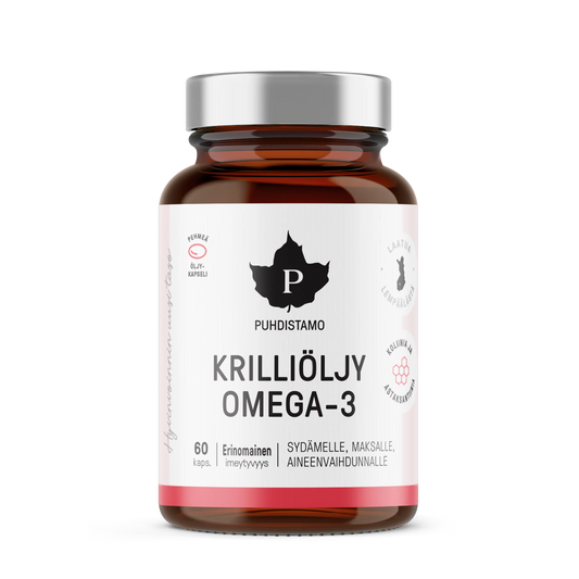 Krilliöljy Omega-3 - 60 kaps
