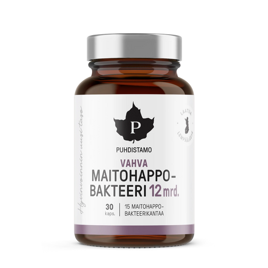 Vahva Maitohappobakteeri 12 mrd. - 60 kaps