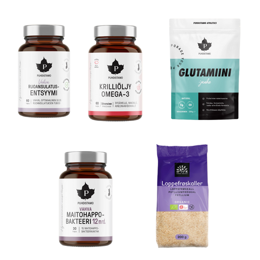 Lempeä suolisto -paketti